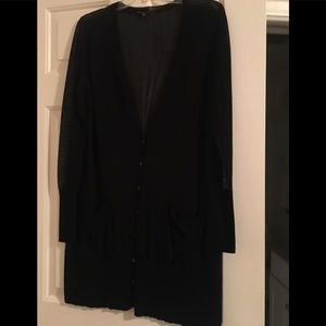 Eileen Fisher sheer cardigan